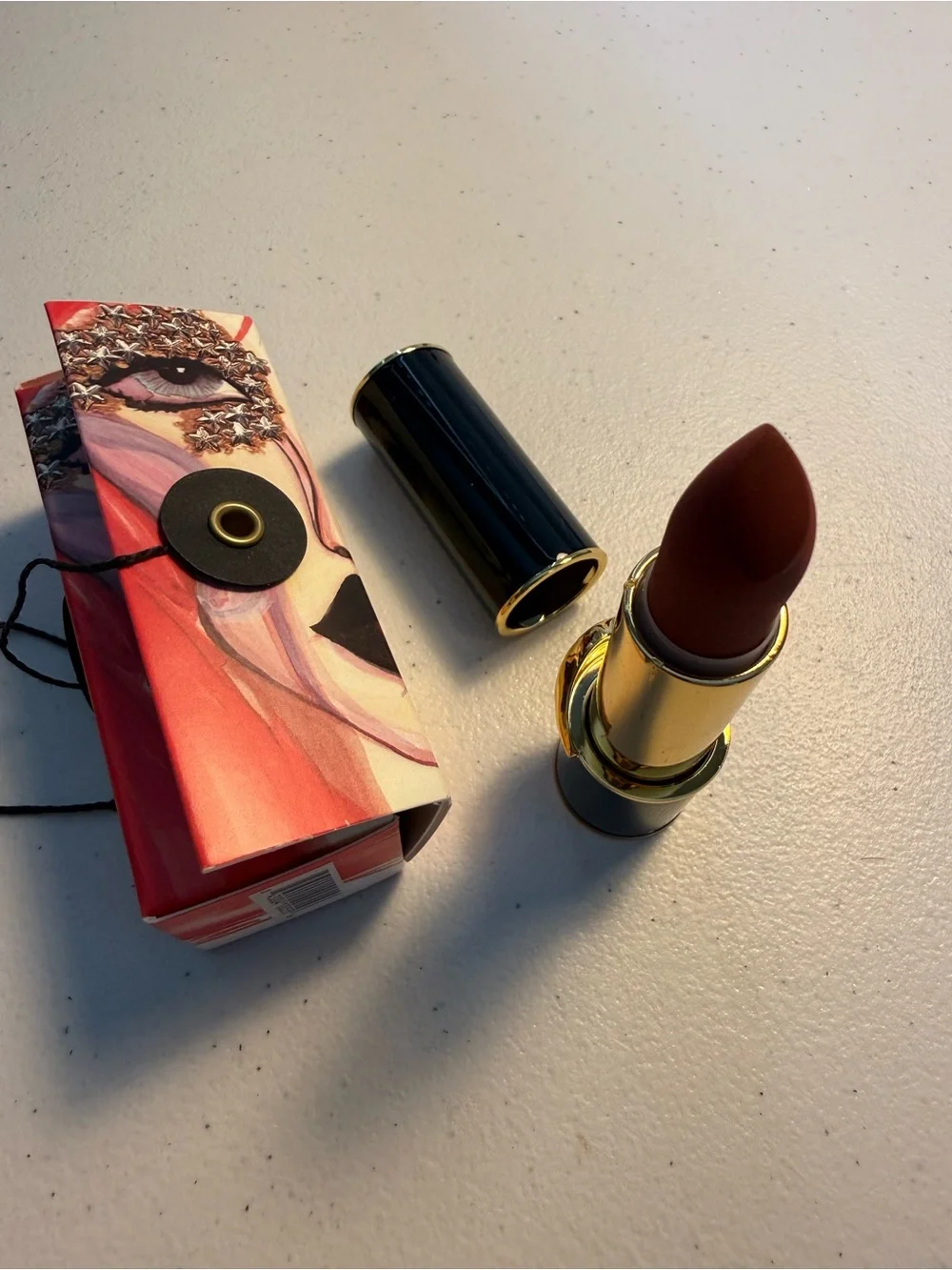 PAT MCGRATH LABS MTHRSHP EYESHADOW GLODEN OPULENCE & LIPSTICK FLESH 3 109 BUNDLE